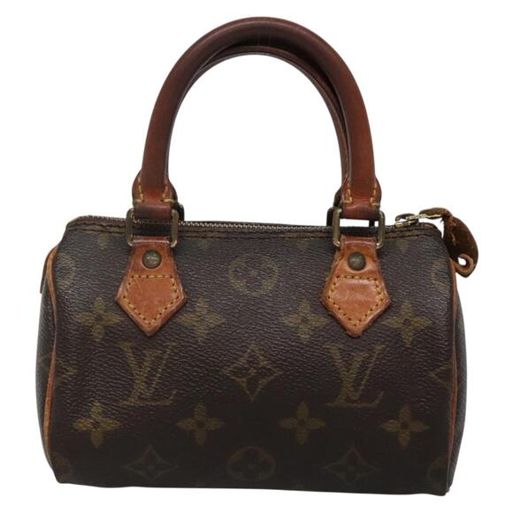 LOUIS VUITTON Monogram Mini Speedy Hand Bag M41534 - Picture 13 of 16